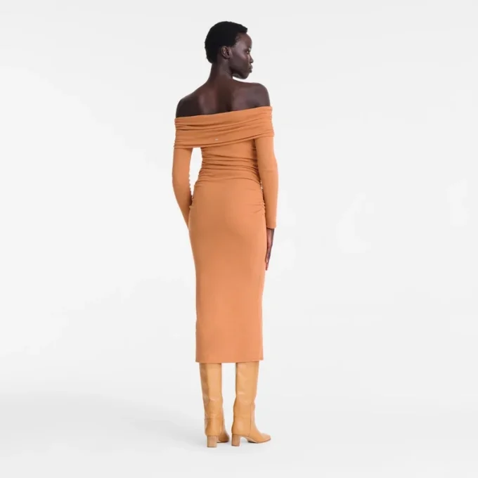 Amber – Crepe jersey Long dress