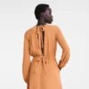 Amber – Crepe jersey Long dress