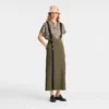Artichoke – Canvas Midi skirt