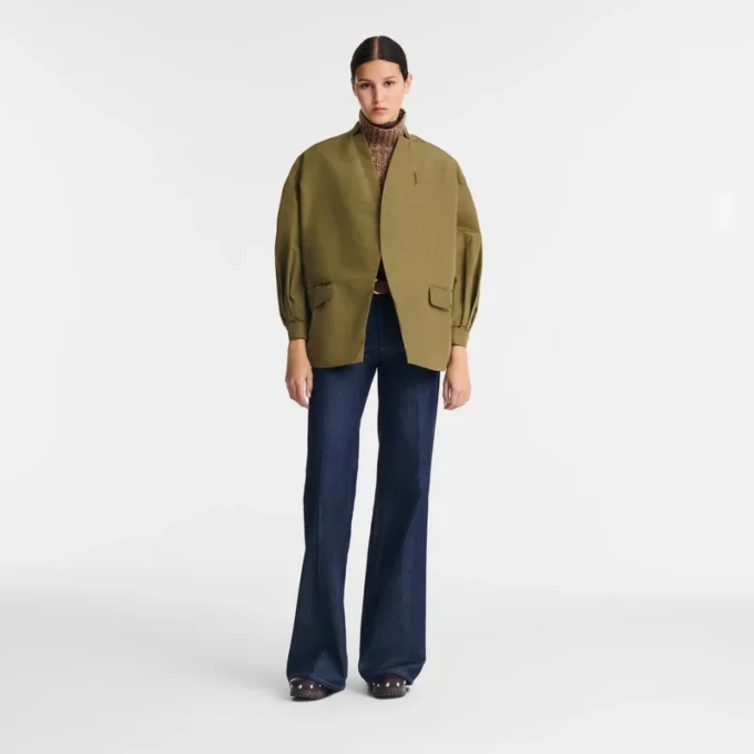 Artichoke – Technical taffeta Kimono jacket