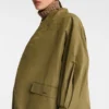 Artichoke – Technical taffeta Kimono jacket