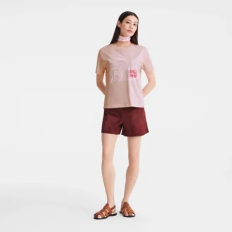 Ballerina – Printed jersey T-shirt