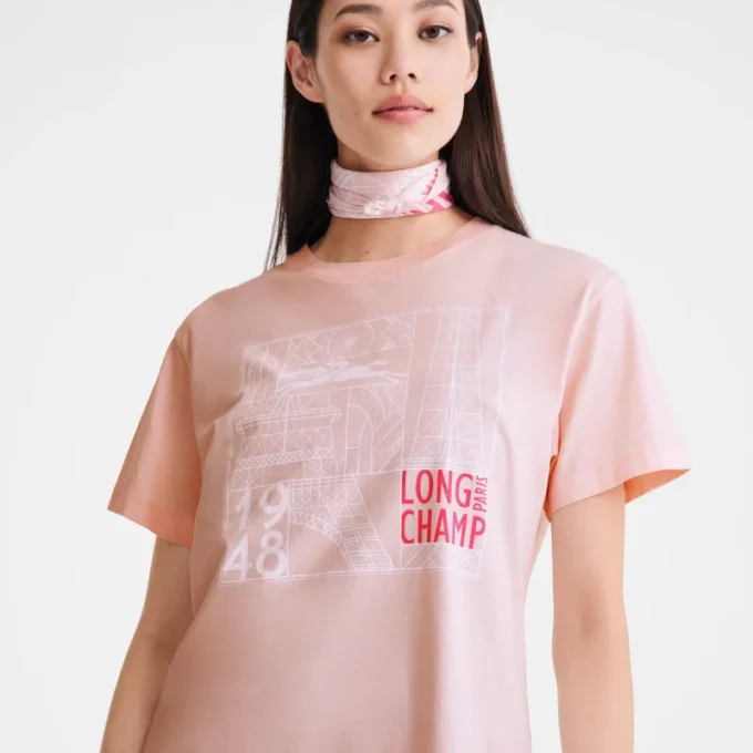 Ballerina – Printed jersey T-shirt