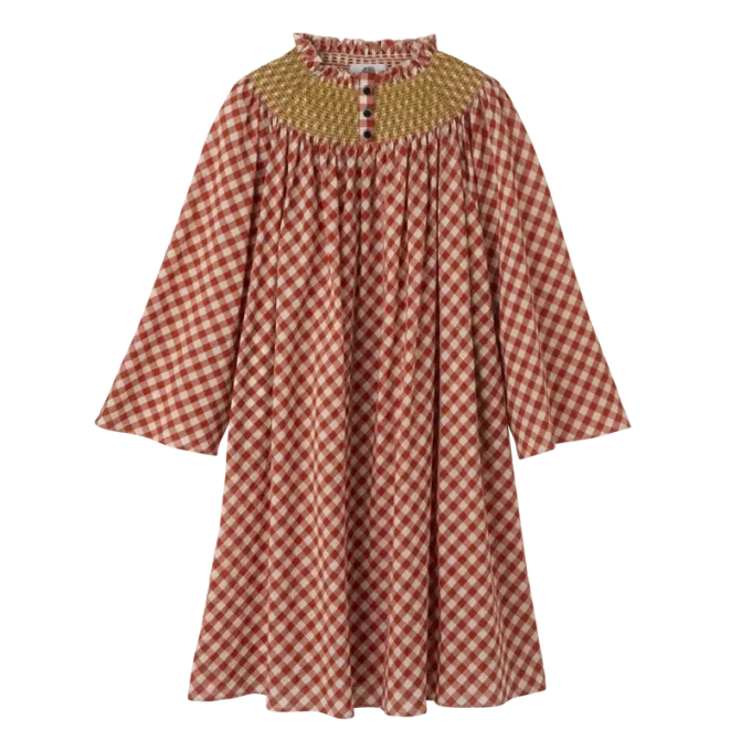 Bark – Vichy jacquard Dress