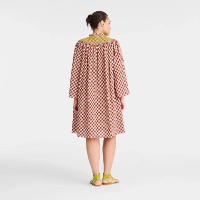 Bark – Vichy jacquard Dress
