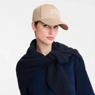 Beige – Organic cotton Solid cap
