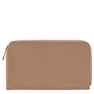 Biscuit – Leather Le Foulonné Pouch