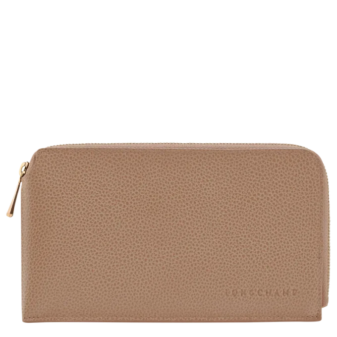 Biscuit – Leather Le Foulonné Pouch
