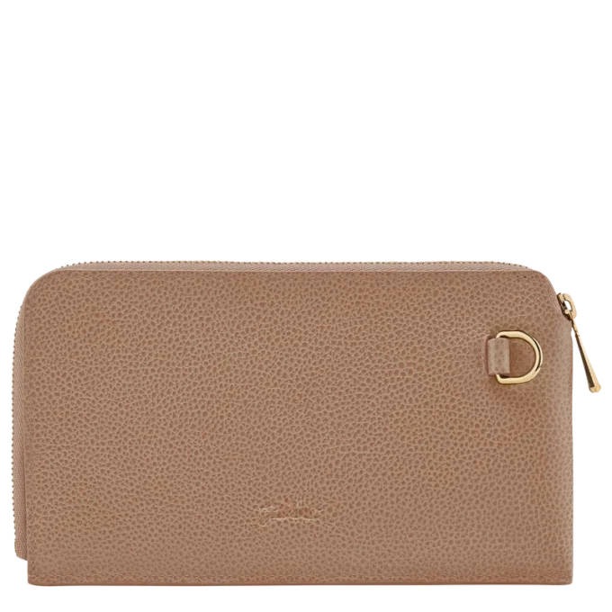 Biscuit – Leather Le Foulonné Pouch