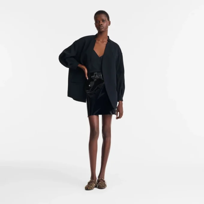 Black – Crepe Jacket