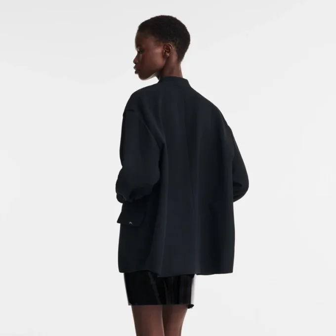 Black – Crepe Jacket