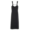 Black – Crepe Long dress