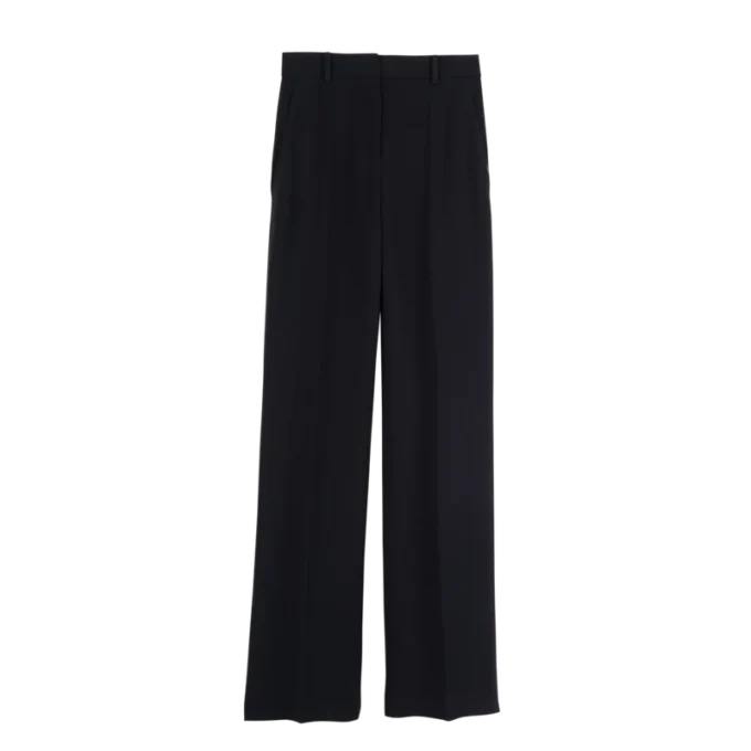 Black – Crepe Trousers