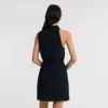 Black – Fluid crepe Dress