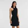 Black – Fluid crepe Dress