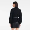 Black – Knit Kimono jacket