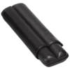 Black – Leather Cigars case