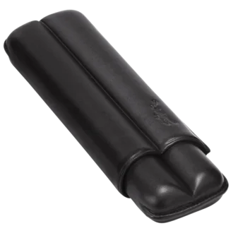 Black – Leather Cigars case