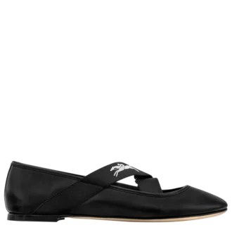 Black – Leather Energy Ballerinas