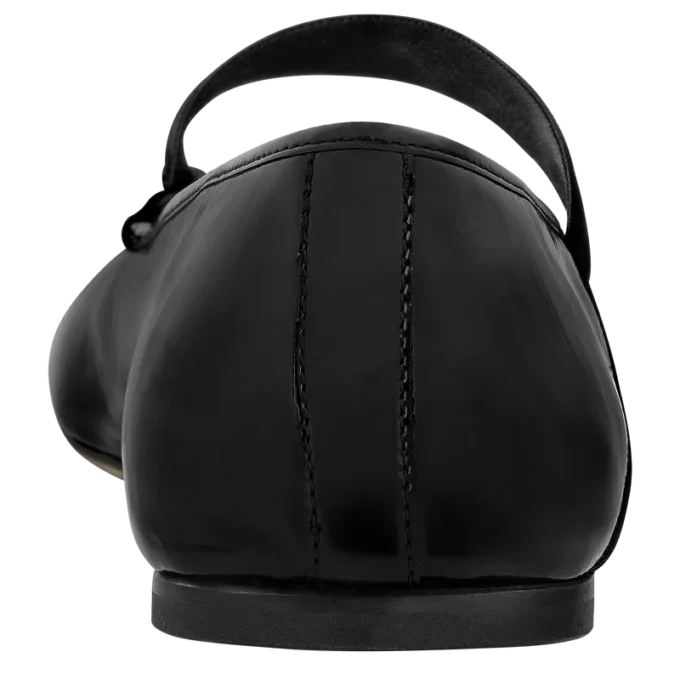 Black – Leather Energy Ballerinas