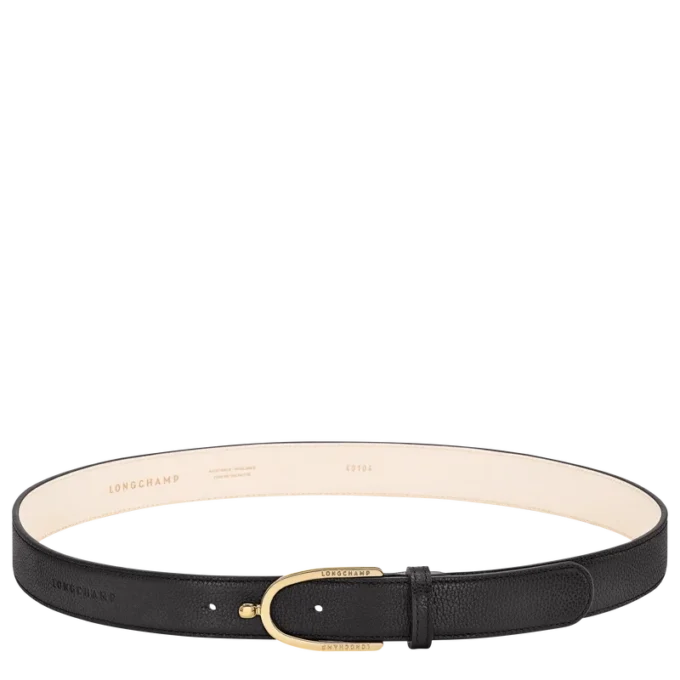 Black – Leather Ladies’ belt