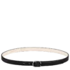 Black – Leather Ladies’ belt