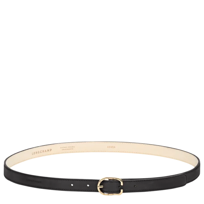 Black – Leather Ladies’ belt