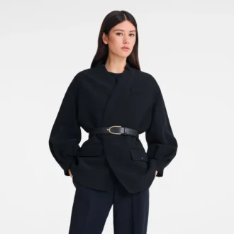 Black – Leather Ladies’ belt