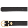 Black – Leather Ladies’ belt