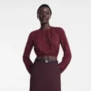 Black – Leather Ladies’ belt