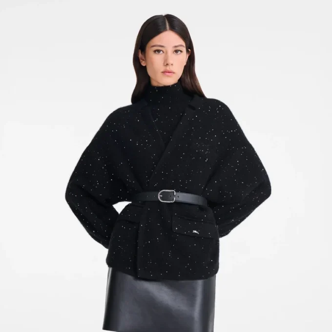Black – Leather Ladies’ belt