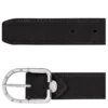 Black – Leather Ladies’ belt