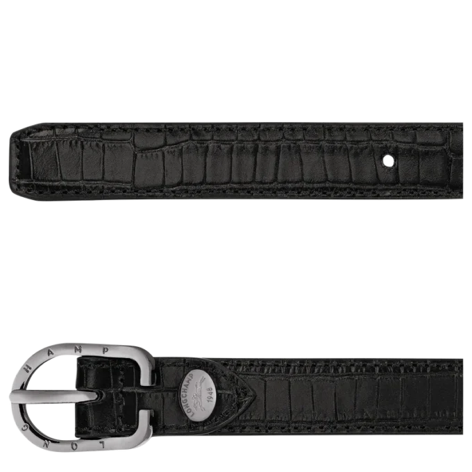 Black – Leather Ladies’ belt
