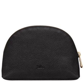 Black – Leather Le Foulonné Pouch