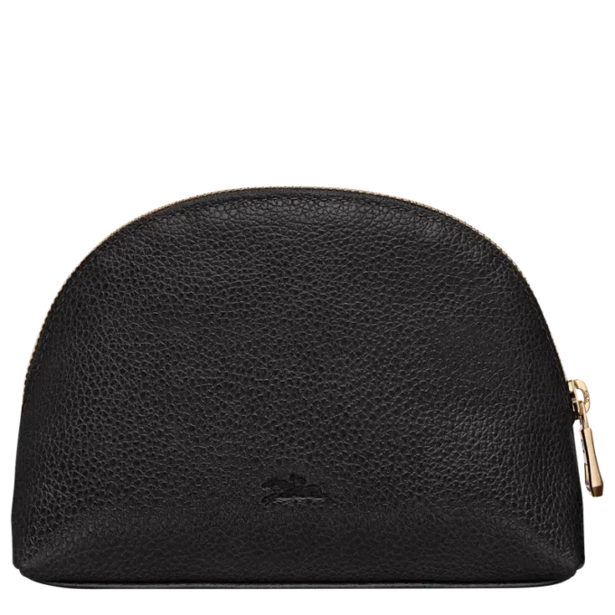 Black – Leather Le Foulonné Pouch