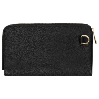 Black – Leather Le Foulonné Pouch