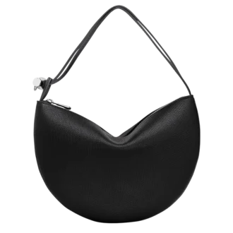 Black – Leather Le Roseau Clutch