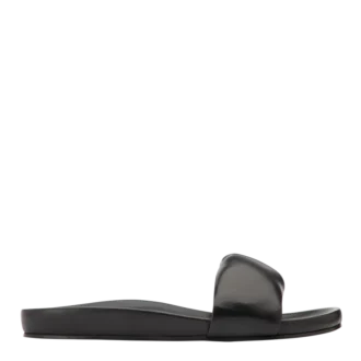 Black – Leather Roseau Mules