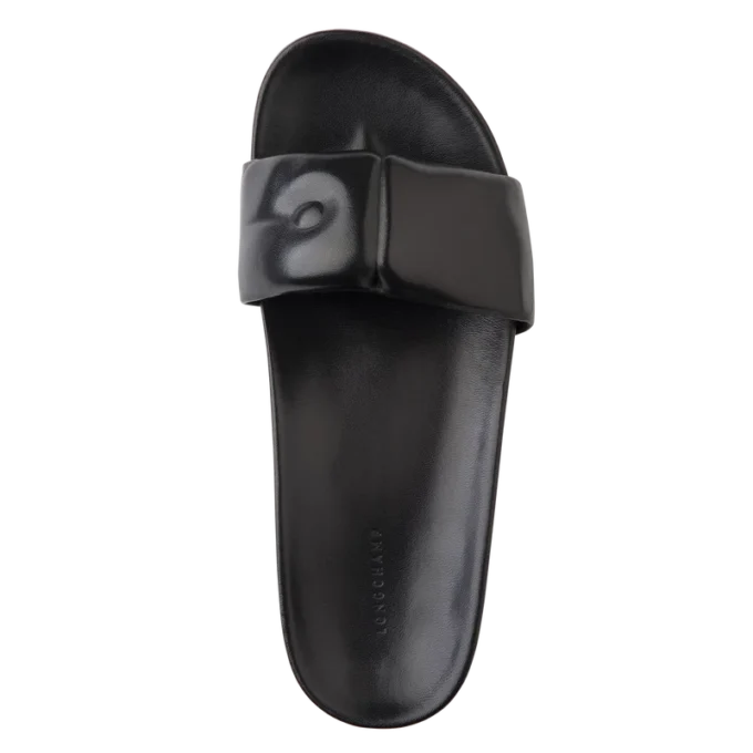 Black – Leather Roseau Mules