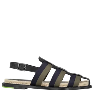 Black – Leather Shadow Sandals