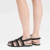 Black – Leather Shadow Sandals