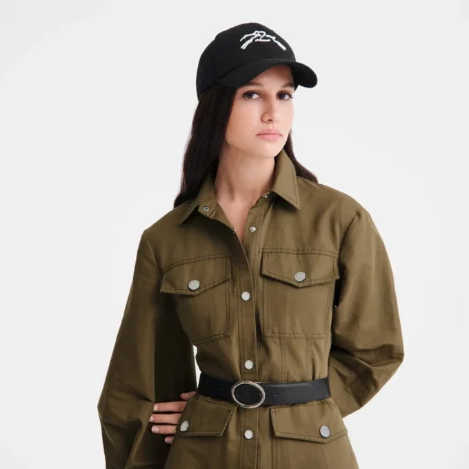 Black – Organic cotton Solid cap