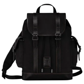 Black – Recycled canvas Boxford Backpack