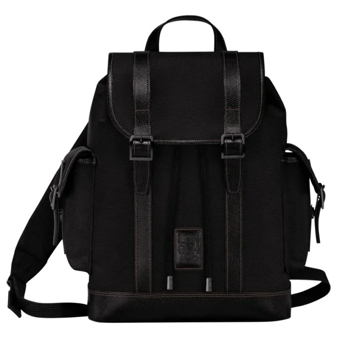 Black – Recycled canvas Boxford Backpack