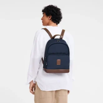 Blue – Recycled canvas Boxford Backpack