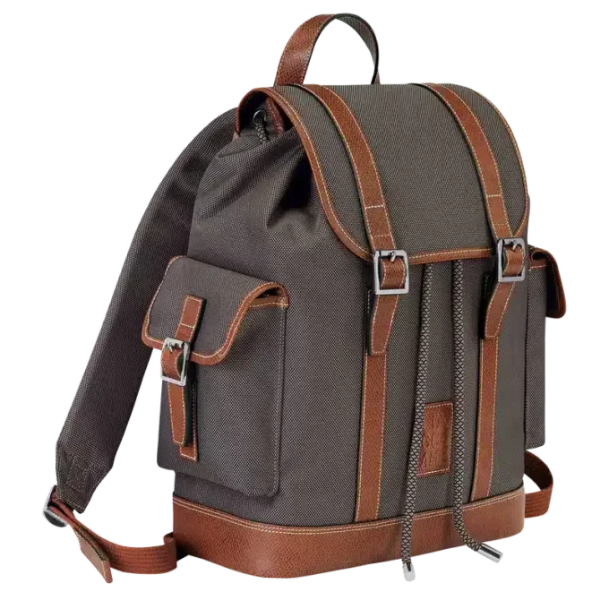 Brown – Recycled canvas Boxford Backpack
