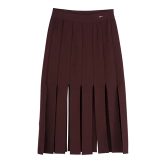 Burgundy – Knit Midi skirt