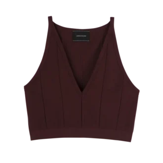 Burgundy – Knit Top