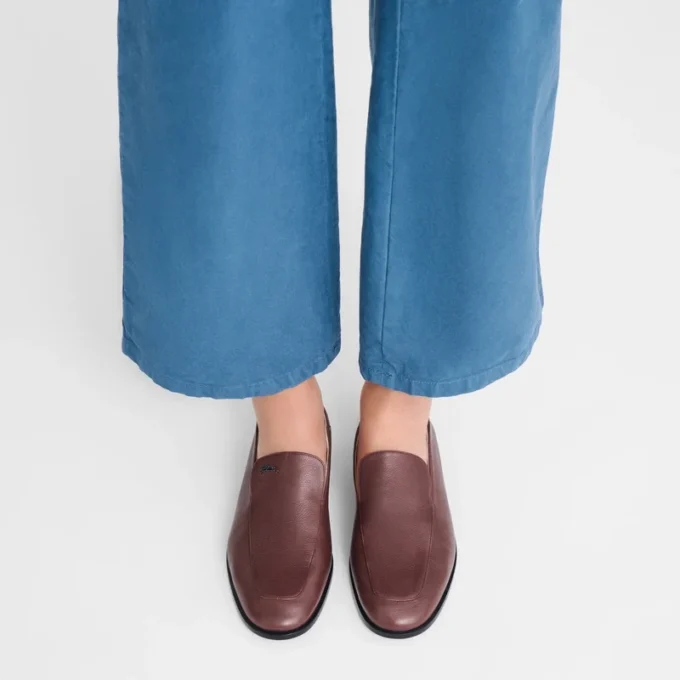 Burgundy – Leather Au Sultan Loafer