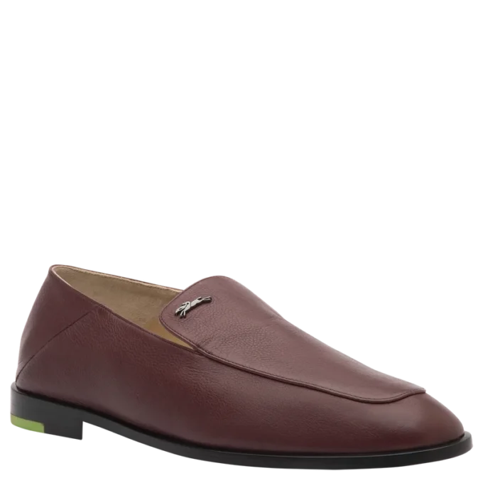 Burgundy – Leather Au Sultan Loafer